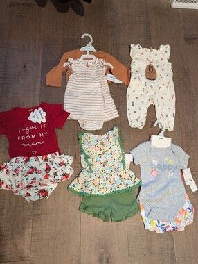 Baby Girl Outfits - Brand New